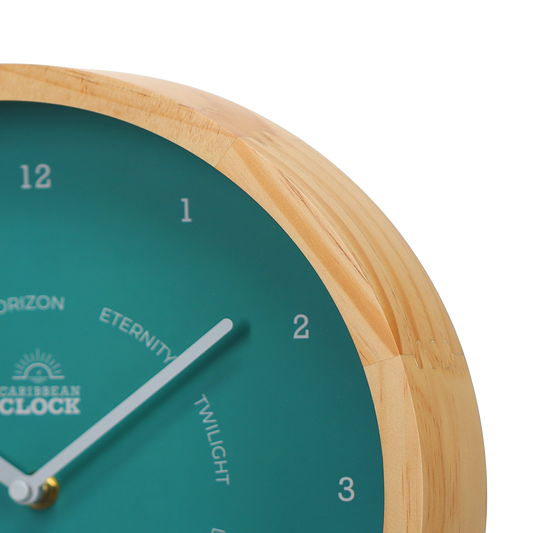 Horloges classique Plam Green - St Martin – Ø30 cm (12")