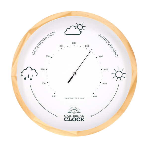 Barometer - White – Ø30 cm (12
