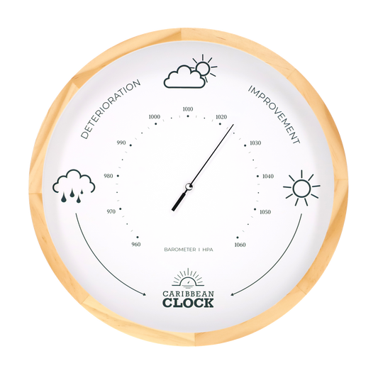 Baromètre White – Ø30 cm (12")