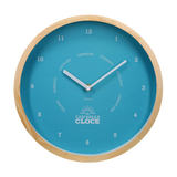Classic Clock Blue Lagoon – Ø30 cm (12")