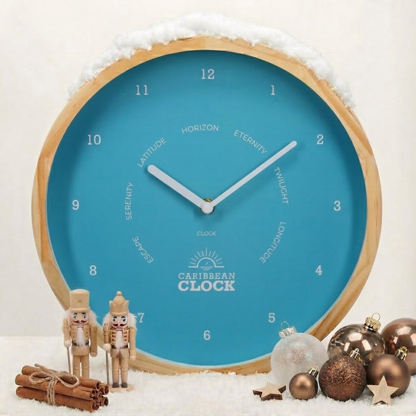 Classic Clock Blue Lagoon – Ø30 cm (12