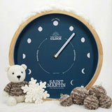 Moon clock Deep Sea - St Martin – Ø30 cm (12