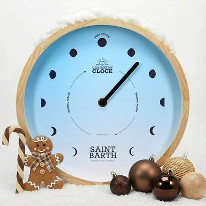Moon clock Heavenly - St Barth – Ø30 cm (12