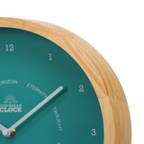 Classic clock Palm Green - St Martin – Ø30 cm (12")