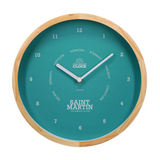 Horloge classique Palm Green - St Martin – Ø30 cm (12