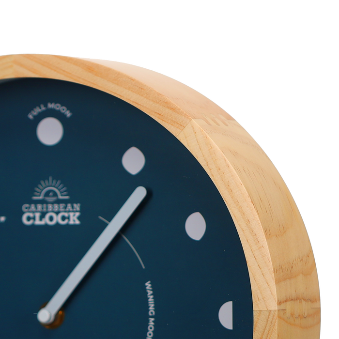 Moon clock Deep Sea - St Martin – Ø30 cm (12")