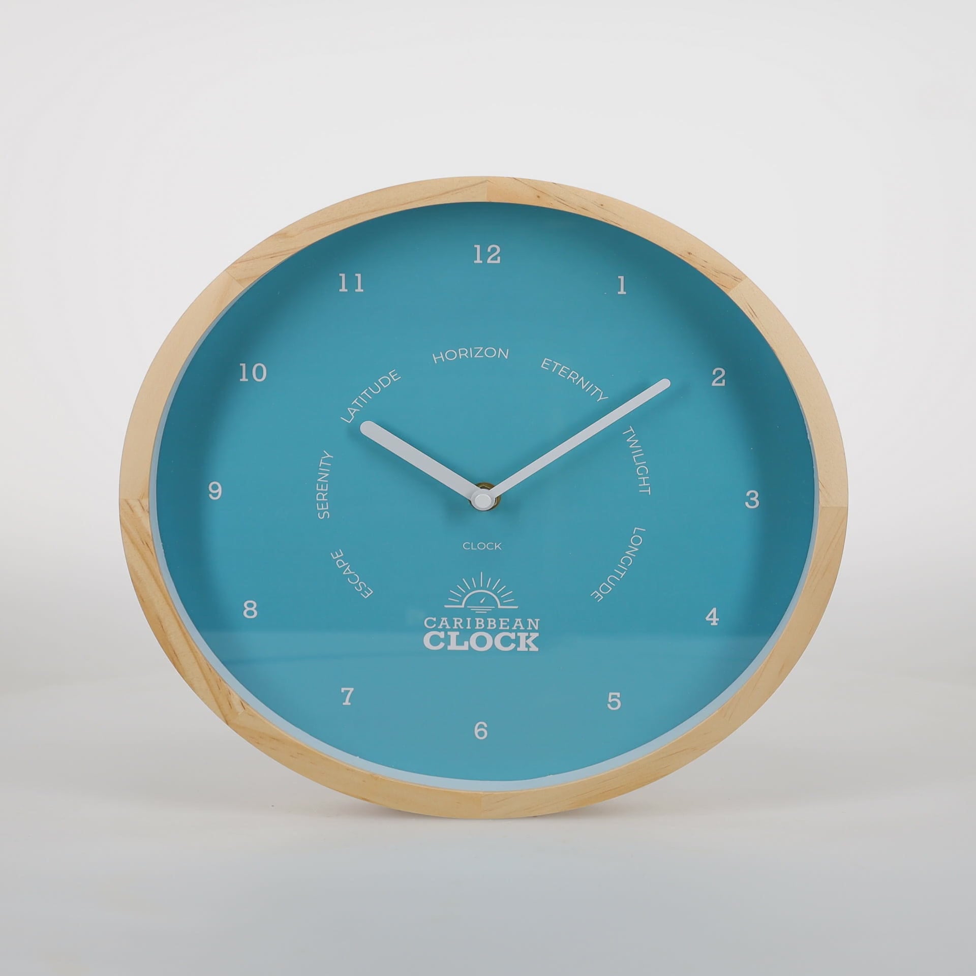 Horloge classique Blue Lagoon – Ø30 cm (12