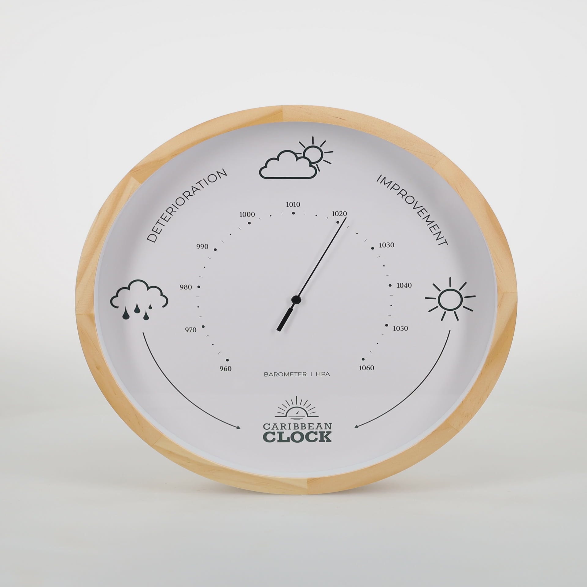 Baromètre White – Ø30 cm (12